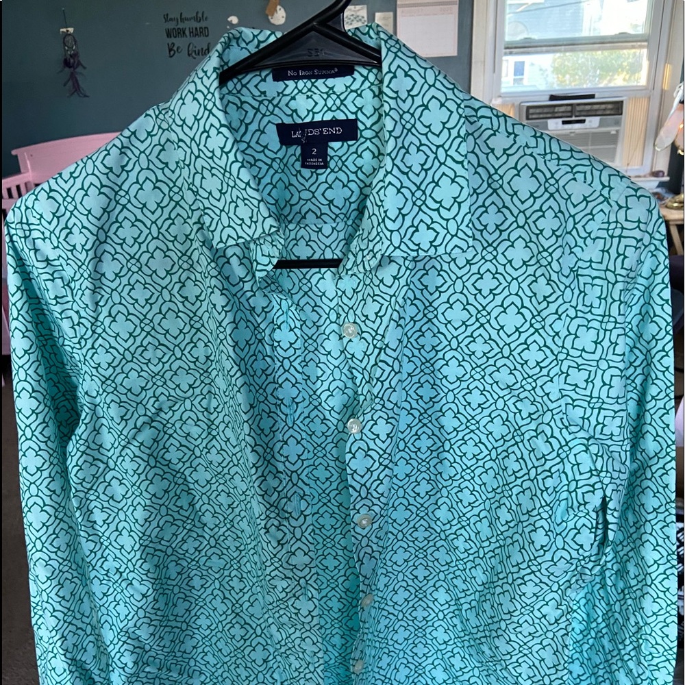 Lands End button down